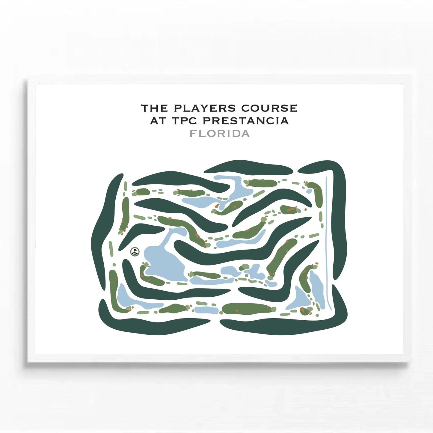 The Players Course at TPC Prestancia, Florida - Printed Golf Courses
