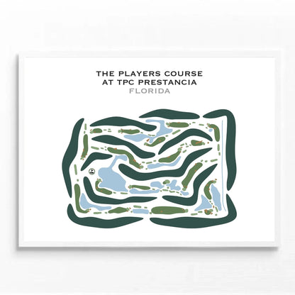 The Players Course at TPC Prestancia, Florida - Printed Golf Courses