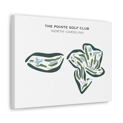 The Pointe Golf Club, North Carolina - Printed Golf Courses