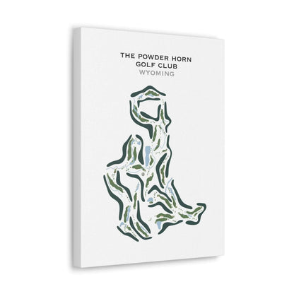 The Powder Horn Golf Club, Wyoming - Printed Golf Course