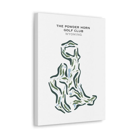 The Powder Horn Golf Club, Wyoming - Printed Golf Course