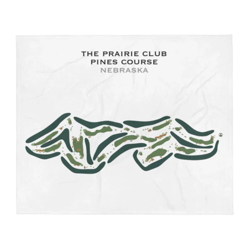 The Prairie Club - Pines Course, Nebraska - Printed Golf Courses