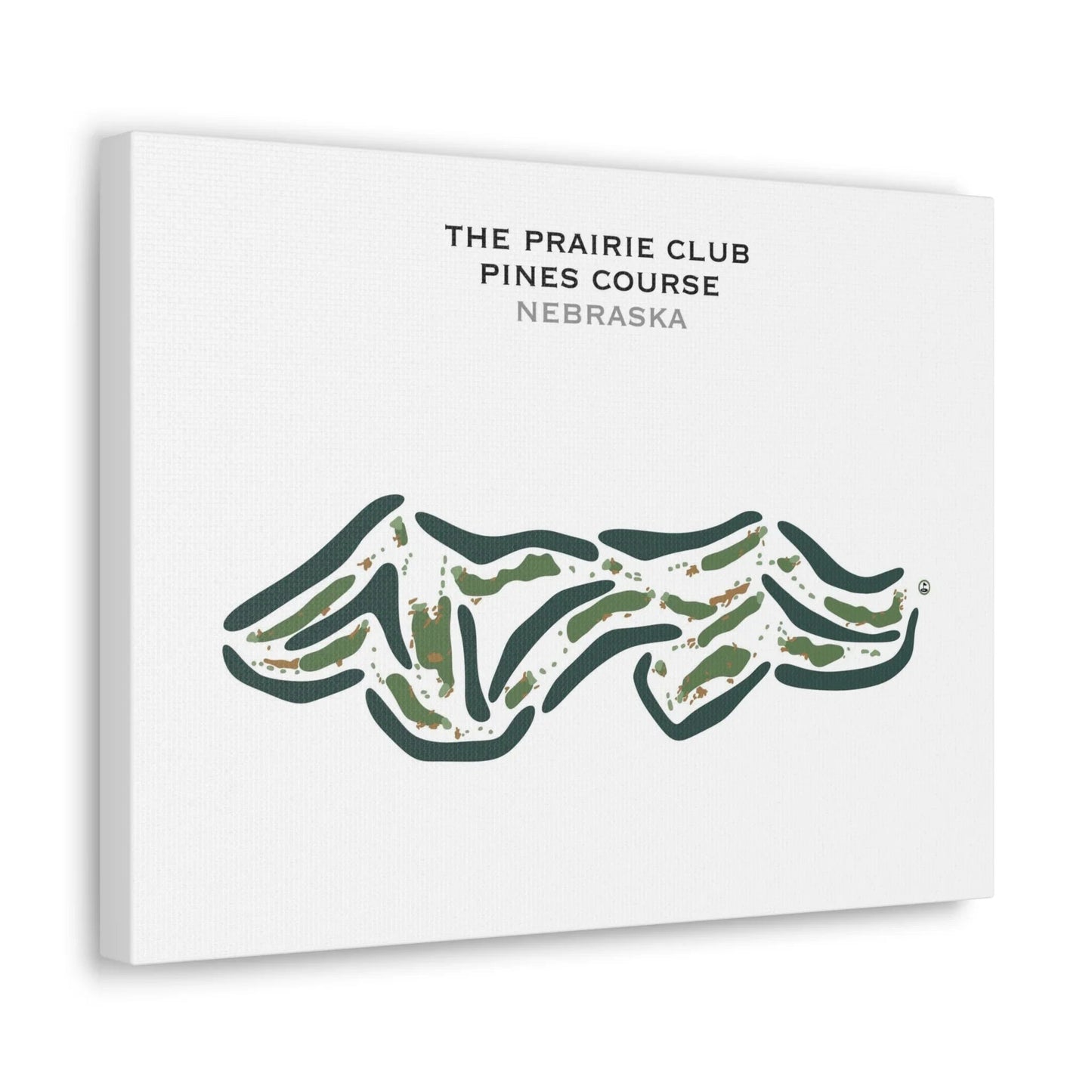 The Prairie Club - Pines Course, Nebraska - Printed Golf Courses