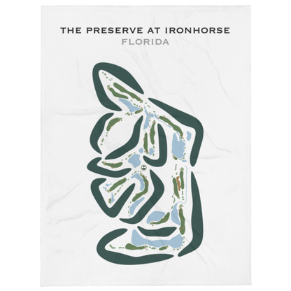 The Preserve at Ironhorse, Florida - Printed Golf Courses