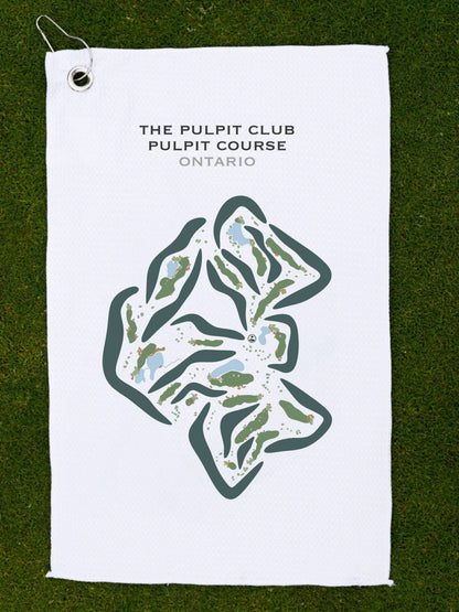 The Pulpit Club - Pulpit Course, Canada - Printed Golf Courses