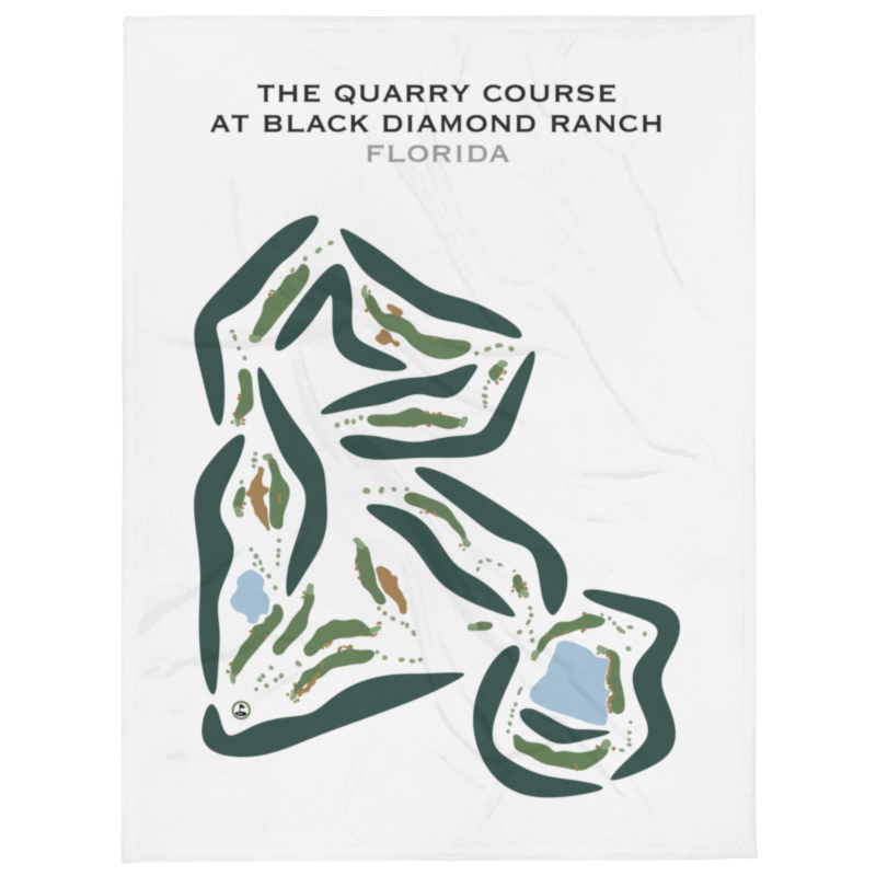 The Quarry Golf at Black Diamond Ranch, Florida - Printed Golf Courses