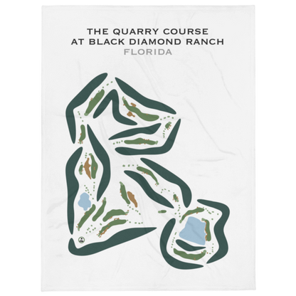 The Quarry Golf at Black Diamond Ranch, Florida - Printed Golf Courses