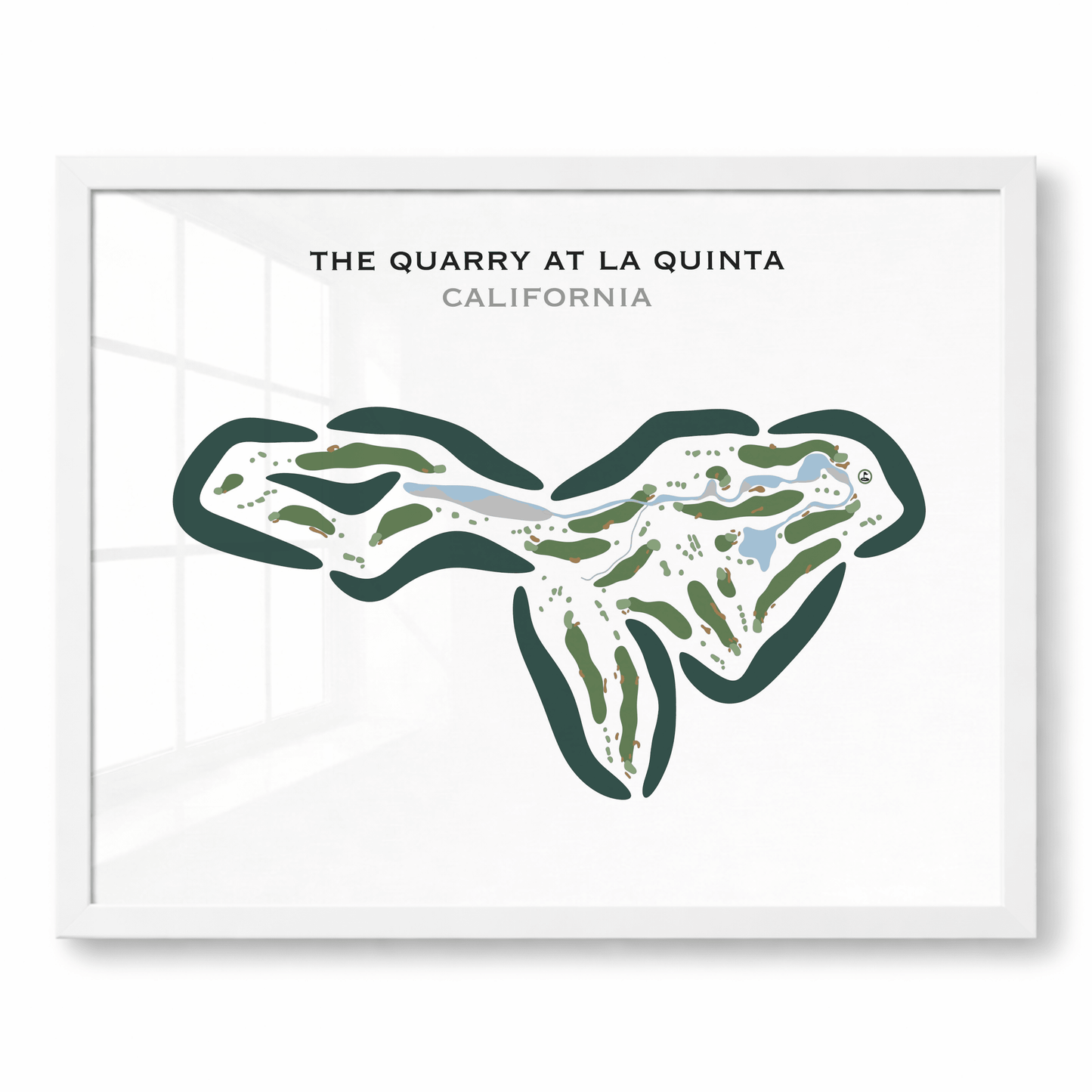 The Quarry at La Quinta, California - Printed Golf Courses