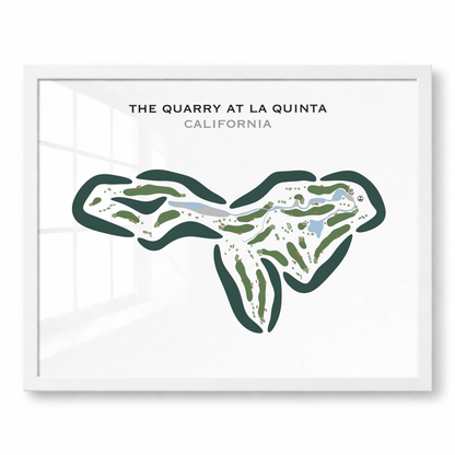 The Quarry at La Quinta, California - Printed Golf Courses