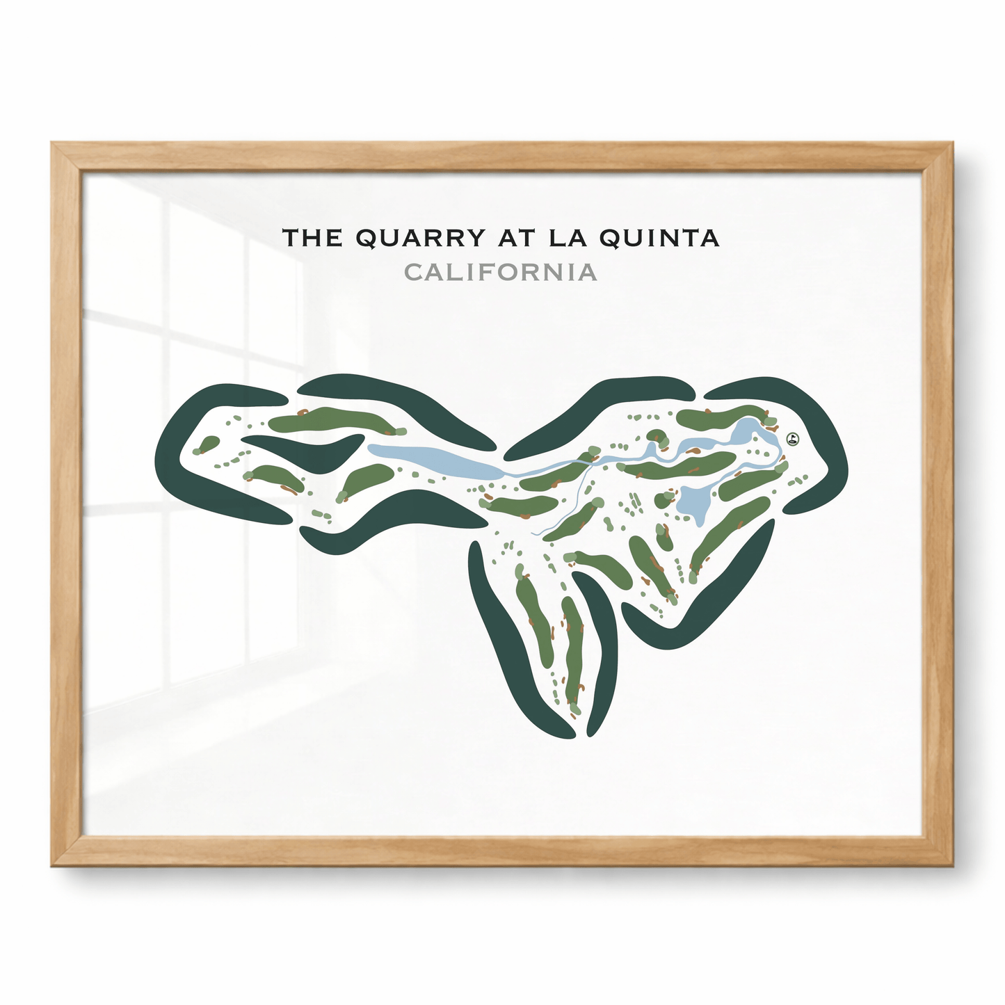 The Quarry at La Quinta, California - Printed Golf Courses