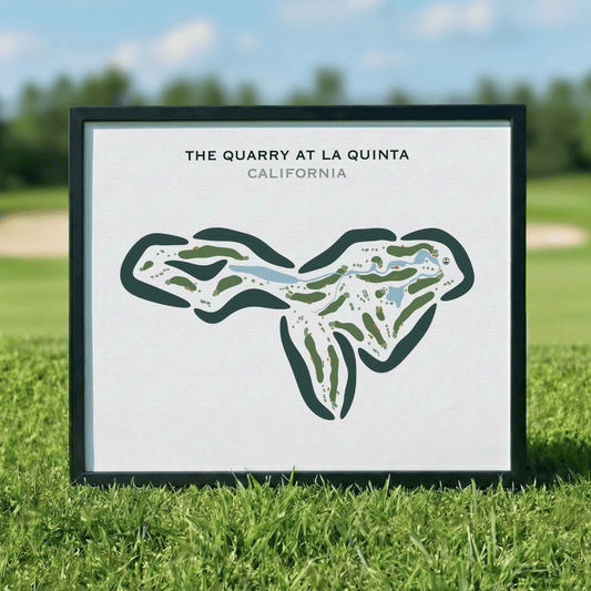 The Quarry at La Quinta, California - Printed Golf Courses