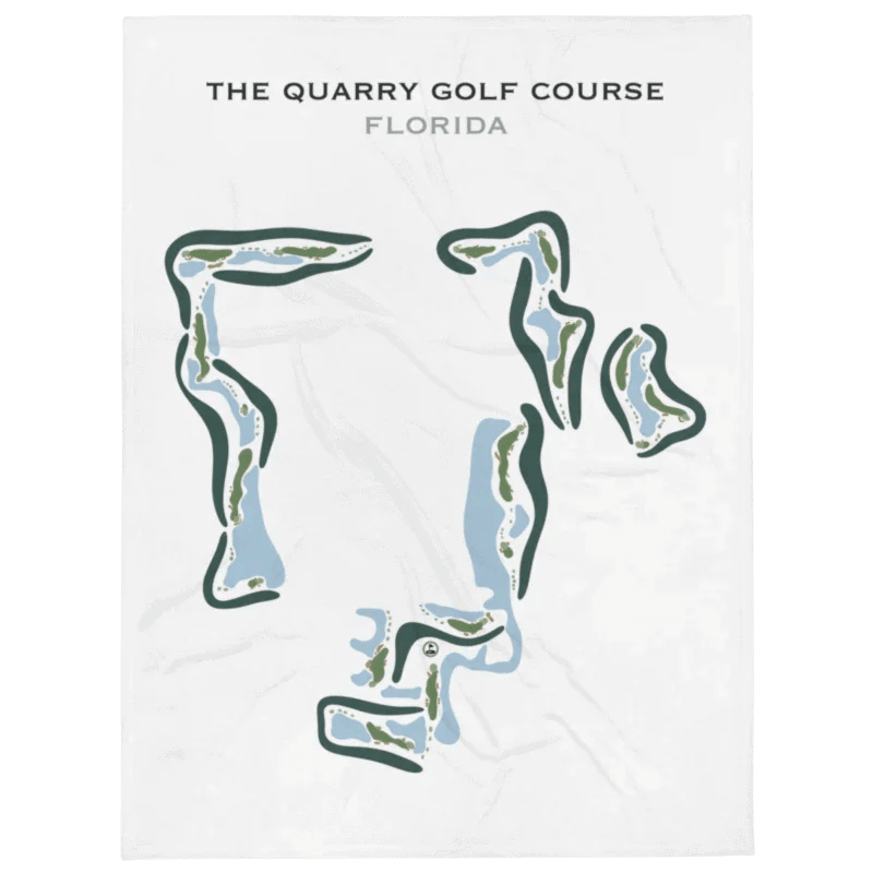 The Quarry Golf Course, Florida - Printed Golf Courses