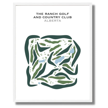 The Ranch Golf & Country Club, Canada - Printed Golf Courses