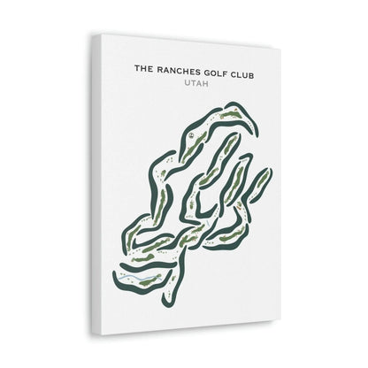 The Ranches Golf Club, Eagle Mountain Utah - Printed Golf Courses