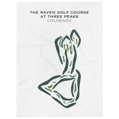Raven Golf Club At Three Peaks, Colorado - Printed Golf Courses