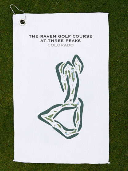Raven Golf Club At Three Peaks, Colorado - Printed Golf Courses