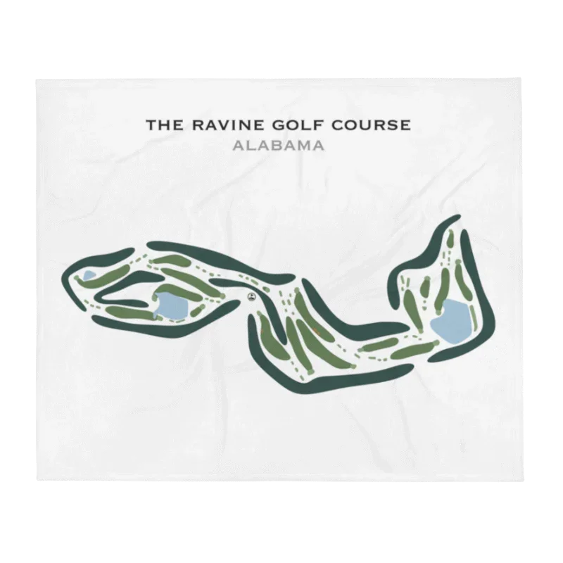 The Ravine Golf Course, Alabama - Printed Golf Courses
