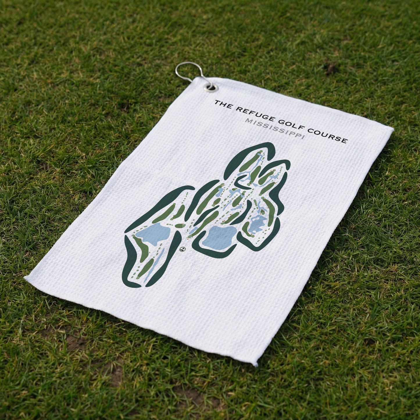 The Refuge Golf Course, Mississippi - Printed Golf Courses