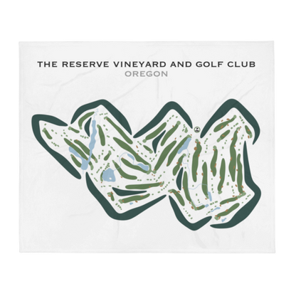 The Reserve Vineyard & Golf Club, Oregon - Printed Golf Courses