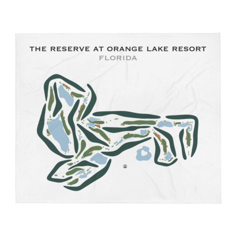 The Reserve at Orange Lake Resort, Florida - Printed Golf Courses