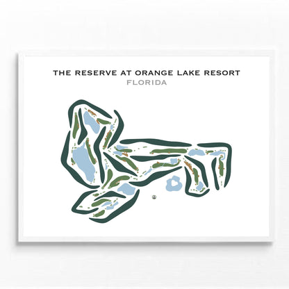 The Reserve at Orange Lake Resort, Florida - Printed Golf Courses
