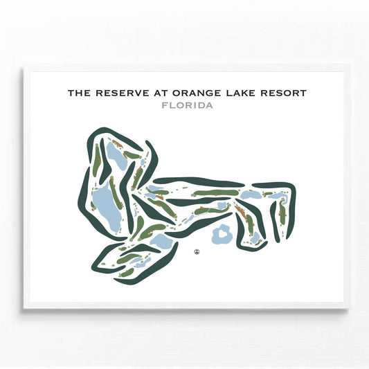 The Reserve at Orange Lake Resort, Florida - Printed Golf Courses