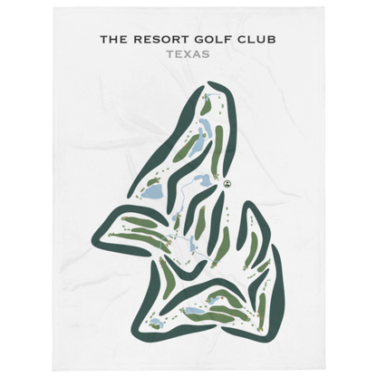 The Resort Golf Club, Texas - Printed Golf Courses
