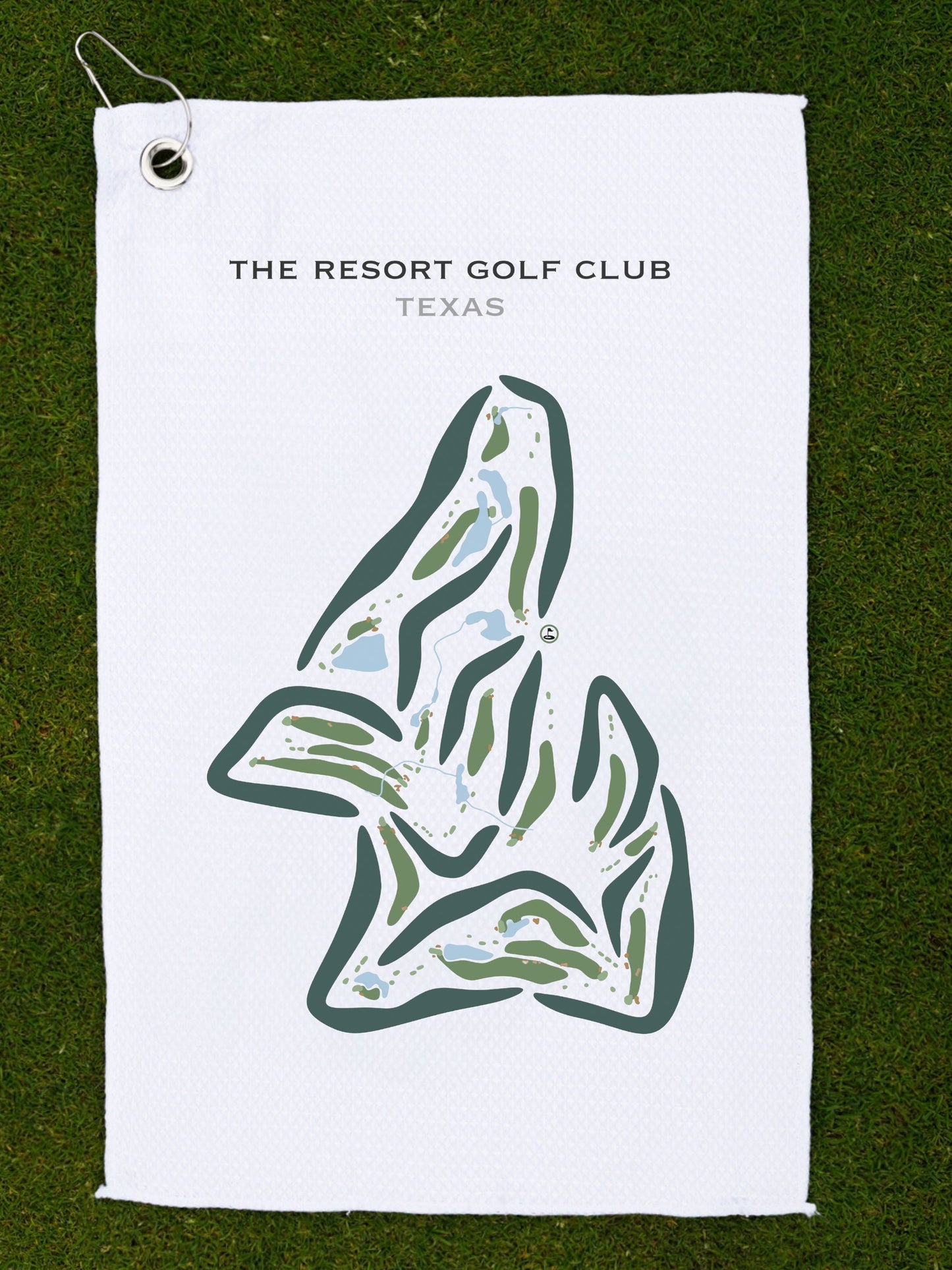 The Resort Golf Club, Texas - Printed Golf Courses