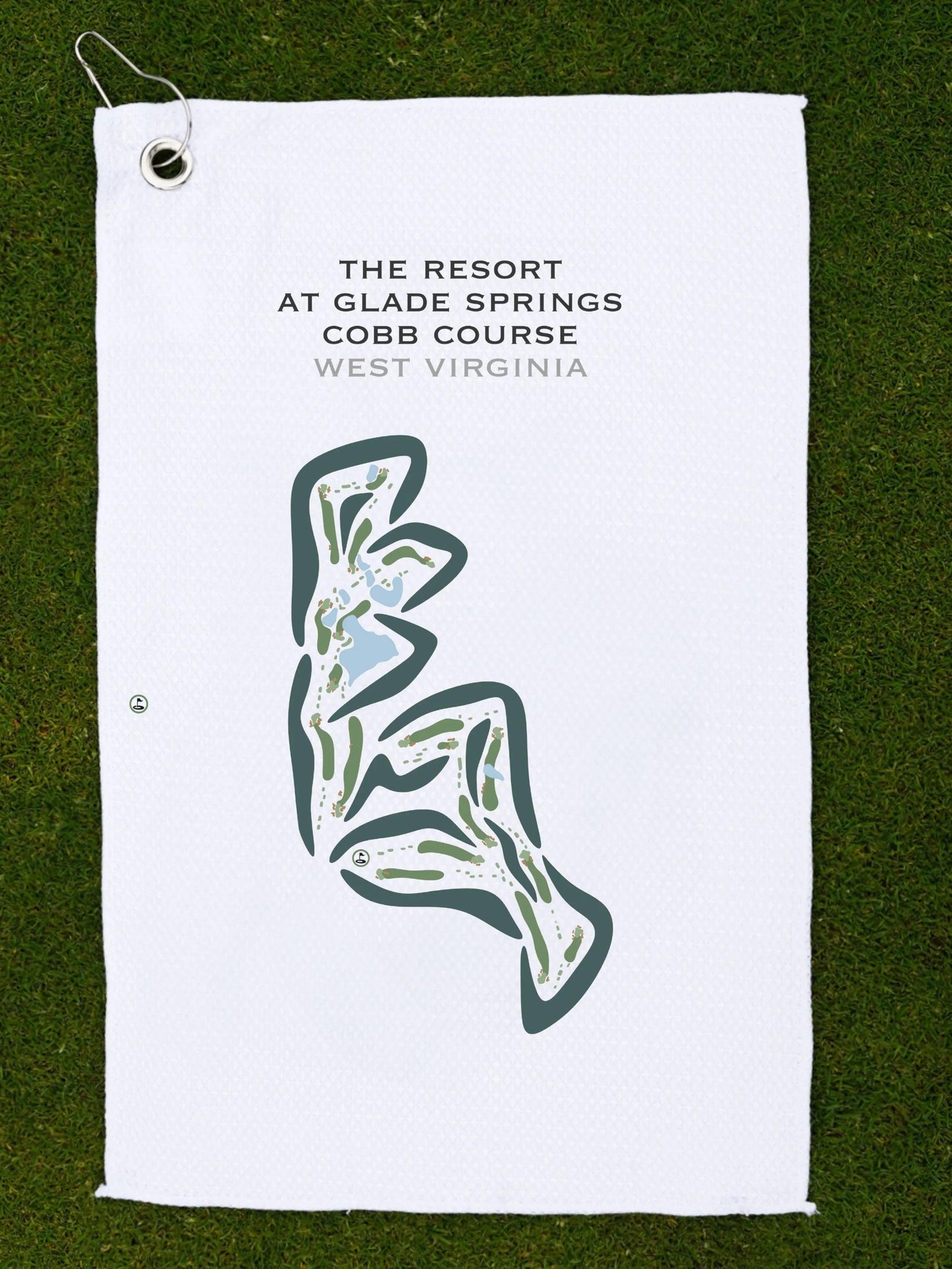 The Resort at Glade Springs, Cobb Course, West Virginia - Printed Golf Course