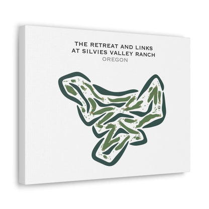 The Retreat & Links at Silvies Valley Ranch, Oregon - Printed Golf Courses