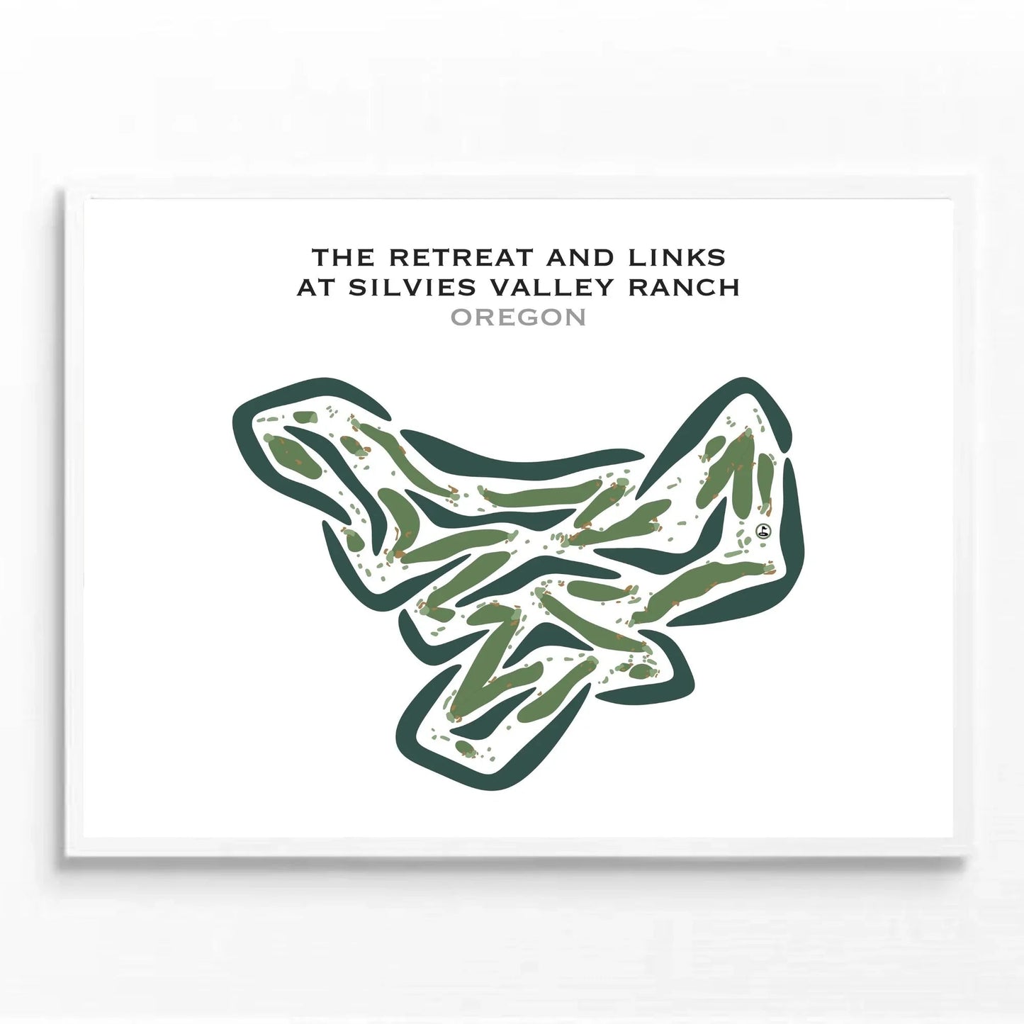 The Retreat & Links at Silvies Valley Ranch, Oregon - Printed Golf Courses