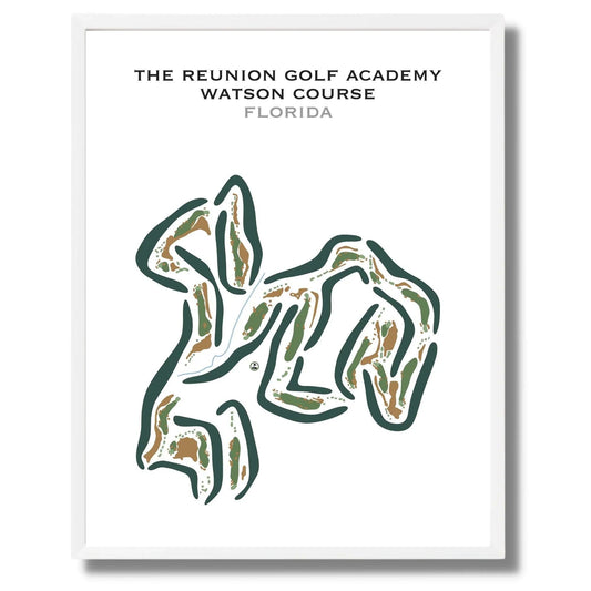 The Reunion Golf Academy Watson Course, Florida - Printed Golf Courses