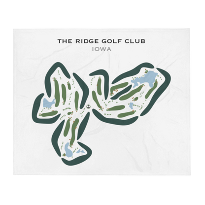 The Ridge Golf Club, Iowa - Printed Golf Courses