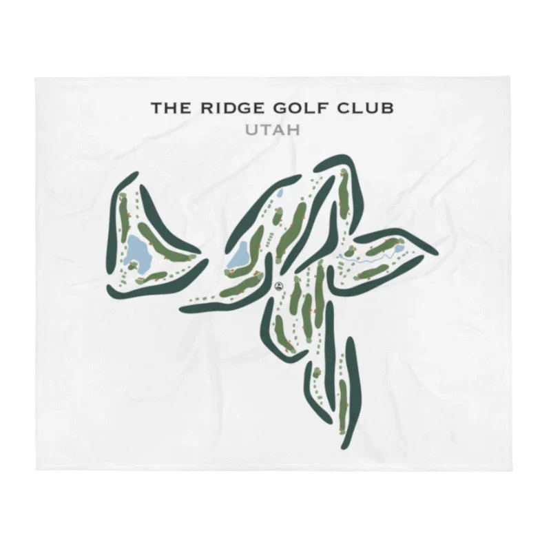 The Ridge Golf Club, Utah - Printed Golf Course