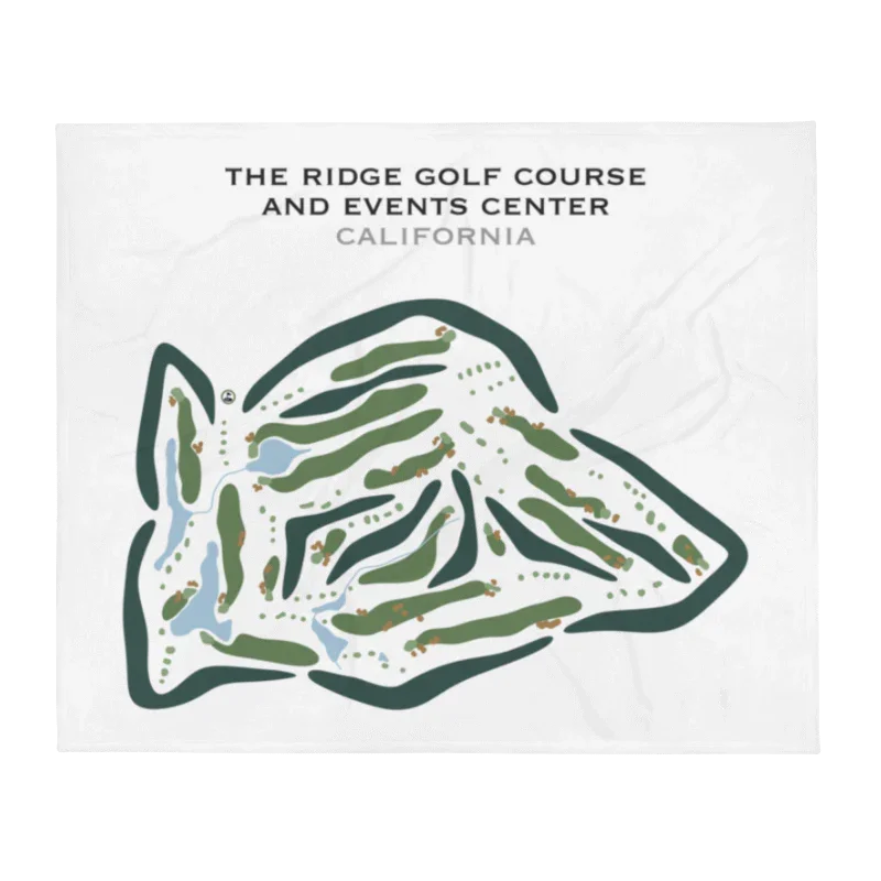The Ridge Golf Course & Events Center, California - Printed Golf Courses