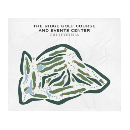 The Ridge Golf Course & Events Center, California - Printed Golf Courses