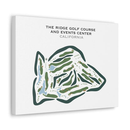 The Ridge Golf Course & Events Center, California - Printed Golf Courses