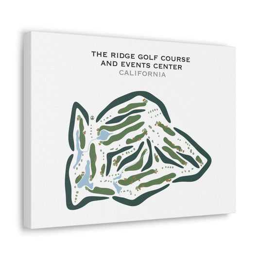 The Ridge Golf Course & Events Center, California - Printed Golf Courses