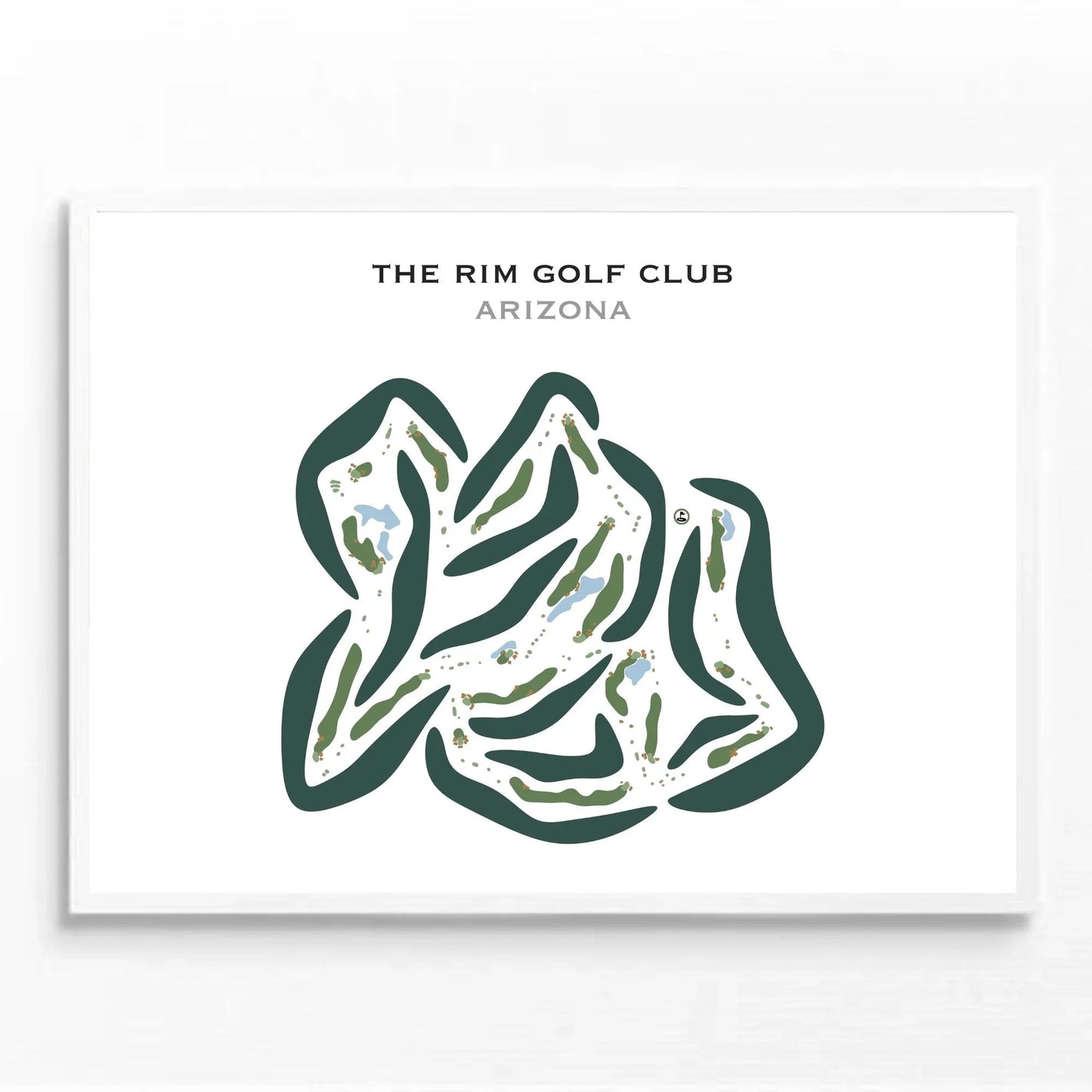 The Rim Golf Club, Arizona - Printed Golf Courses