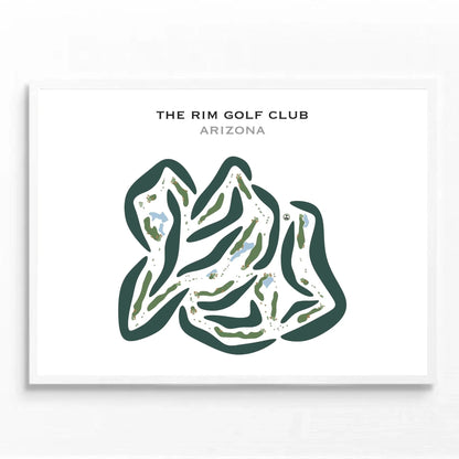 The Rim Golf Club, Arizona - Printed Golf Courses