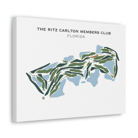 Ritz-Carlton Members Golf Club, Florida - Printed Golf Courses