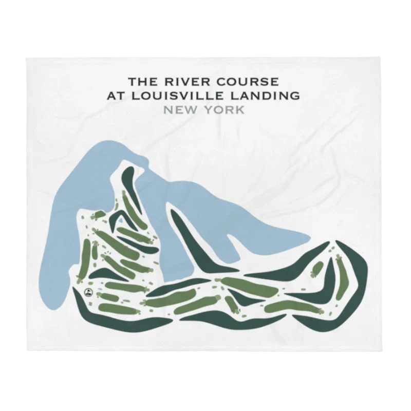 The River Course at Louisville Landing, New York - Printed Golf Courses