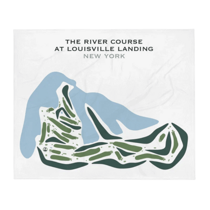 The River Course at Louisville Landing, New York - Printed Golf Courses