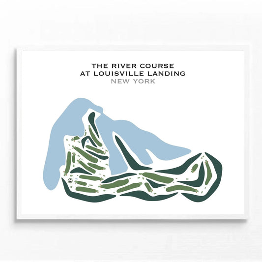 The River Course at Louisville Landing, New York - Printed Golf Courses