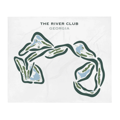 The River Club, Georgia - Printed Golf Courses