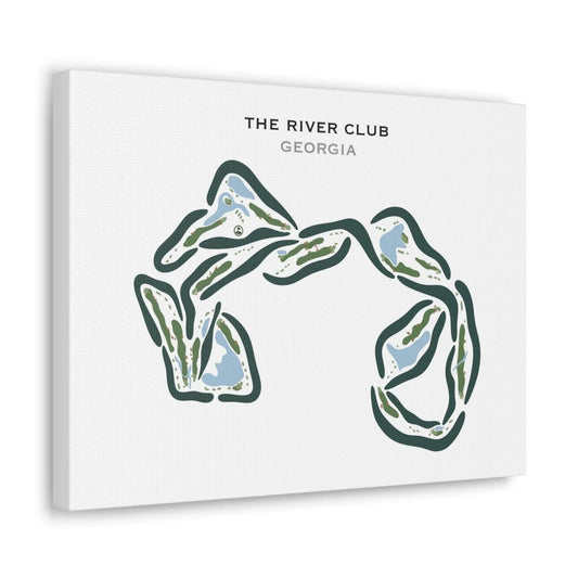 The River Club, Georgia - Printed Golf Courses