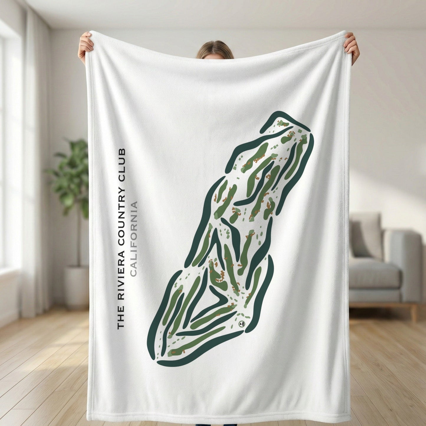 The Riviera Country Club, California - Printed Golf Courses