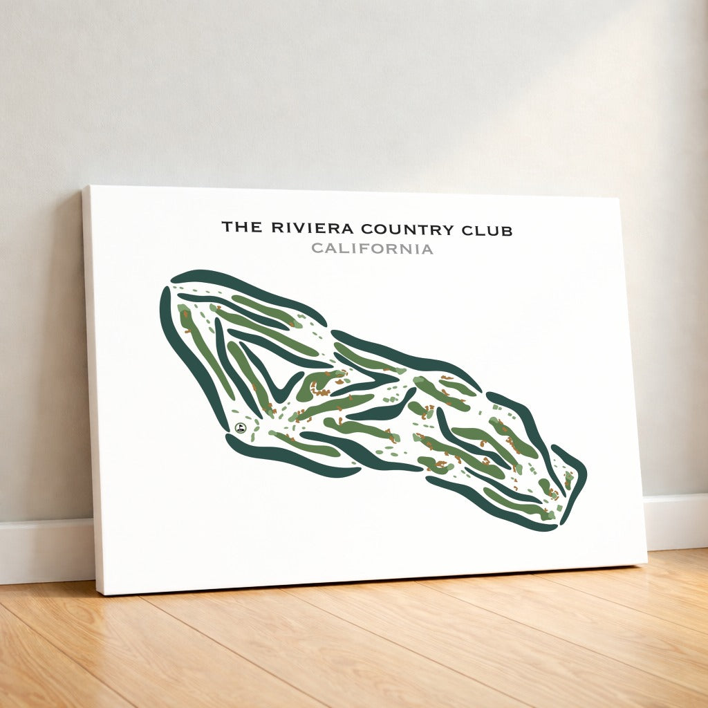 The Riviera Country Club, California - Printed Golf Courses