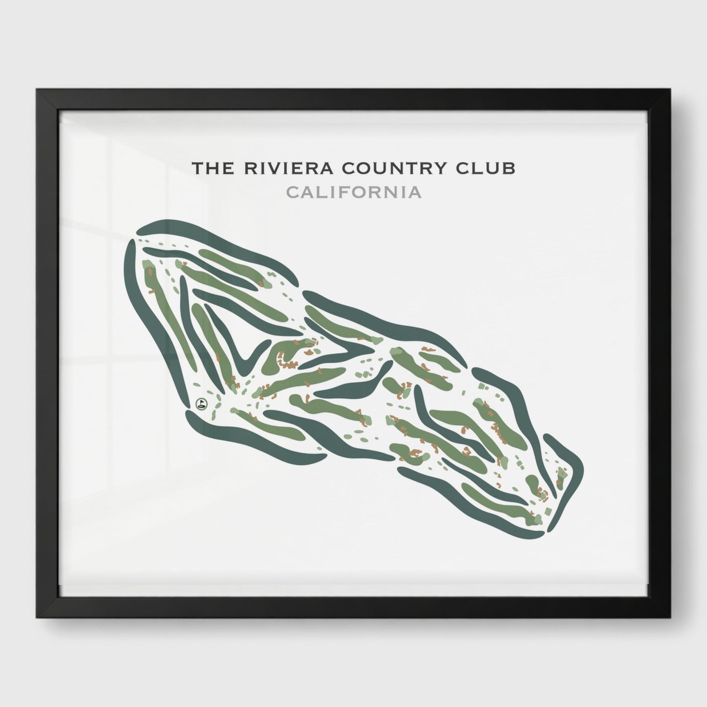 The Riviera Country Club, California - Printed Golf Courses