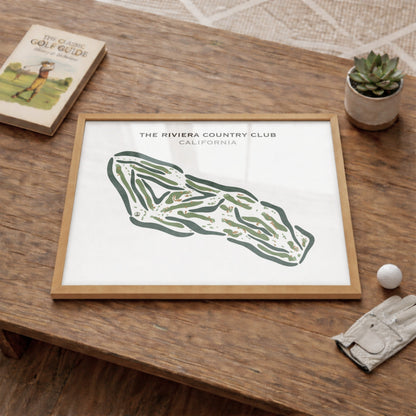 The Riviera Country Club, California - Printed Golf Courses